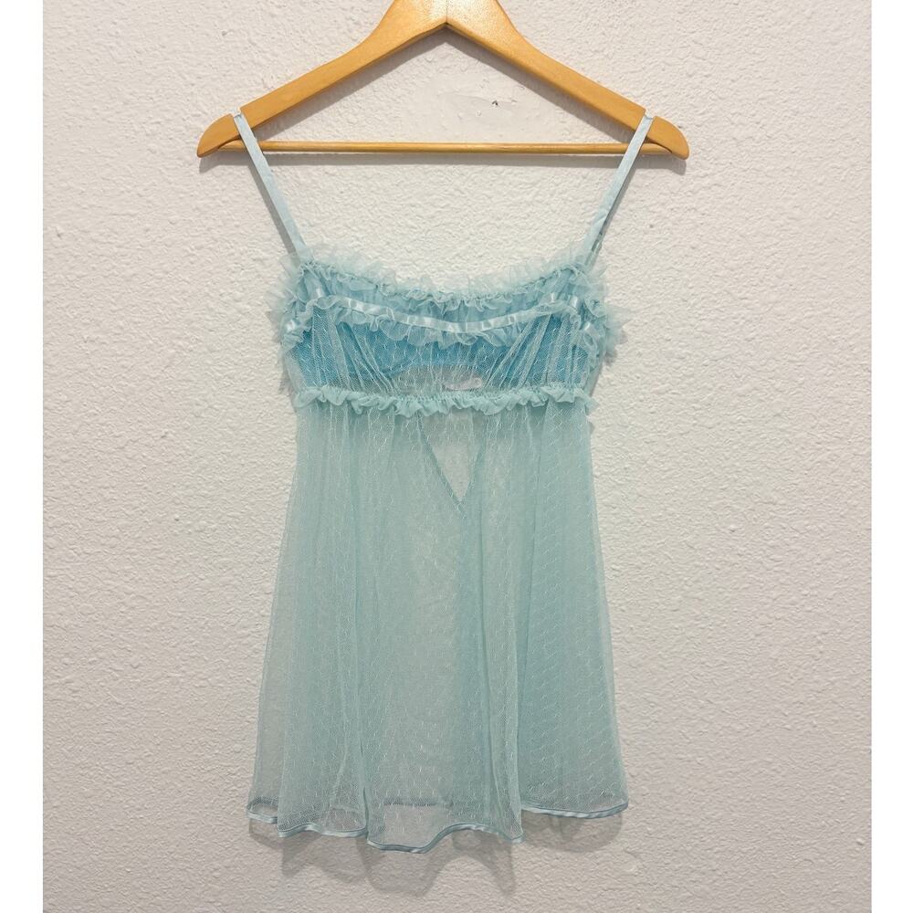 Vintage y2k victoria's secret sheer nightgown romantic feminine glam coquette